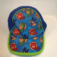 PJ Masks Boys Baseball Cap Gekko, Catboy and Owlette Character 100 Cotton