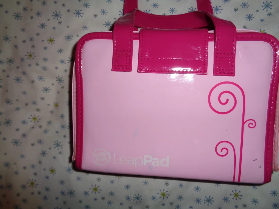 Leapfrog Leappad Explorer Kids Tablet Game System Pink Carrying Case  #C - Image 2 of 4