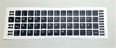 Tastaturaufkleber Deutsch Laptop Notebooks Stickers TOP-Qualität