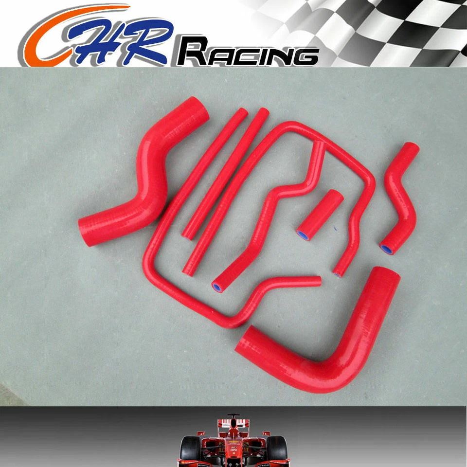 Силиконовый шланг радиатора для Subaru Impreza WRX STi GC8/GF8 1996-2000 97 98 КРАСНЫЙ - Изображение 2 из 4