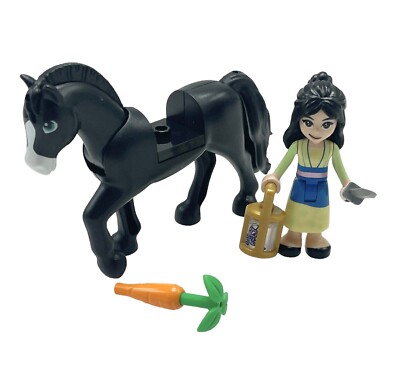 Lego Disney Princess Mulan With Horse Khan Mini Figure Accessories 43208 Retired