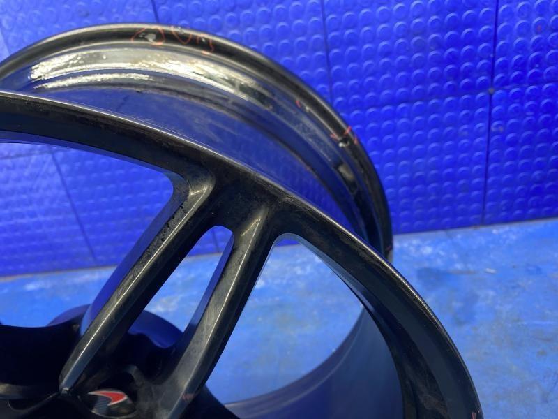 2016-2021 MCLAREN 570S OEM 20X10 5 DOUBLE SPOKE WHEEL GRAY *CURB RASH*