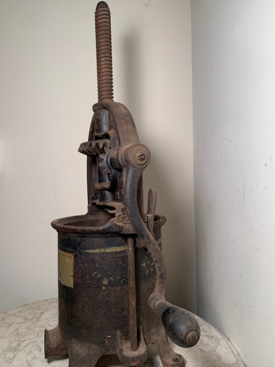 Antique Enterprise Mfg. Co. Phila. Pa Sausage Stuffer Fruit Press