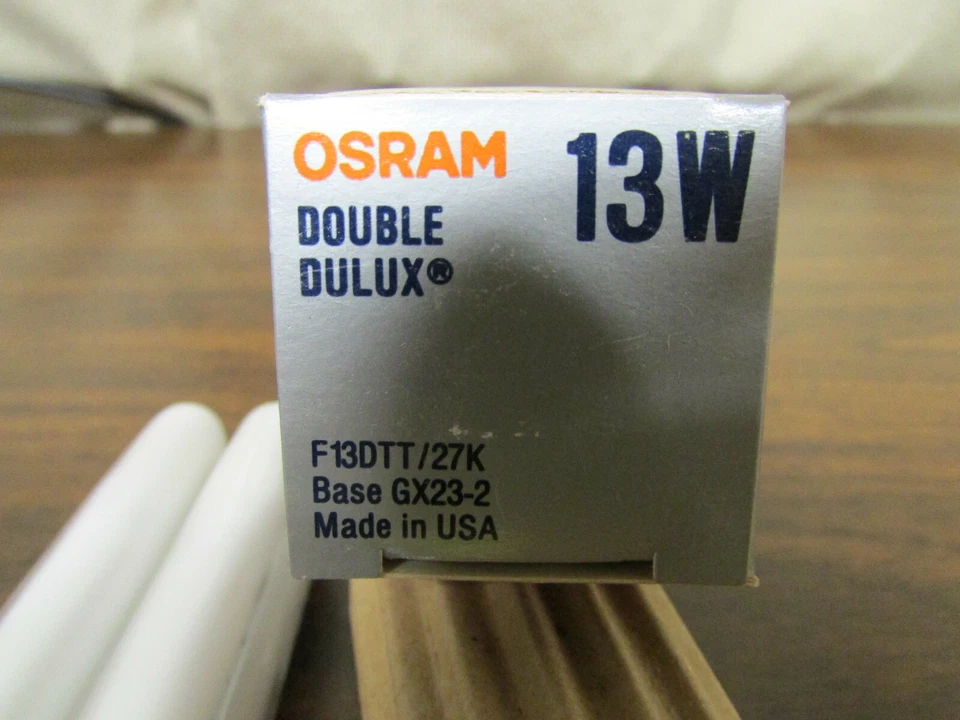 Genuine Osram Double Dulux F13DTT/35K 13W LAMP New - Image 2 of 3