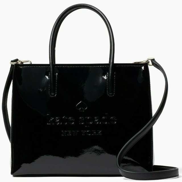 kate spade trista shopper black