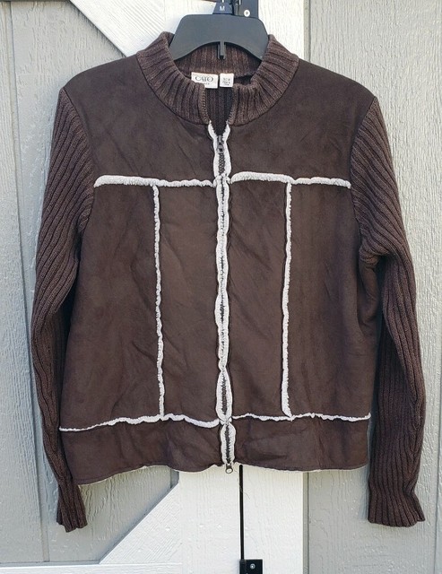 jacket type sweater