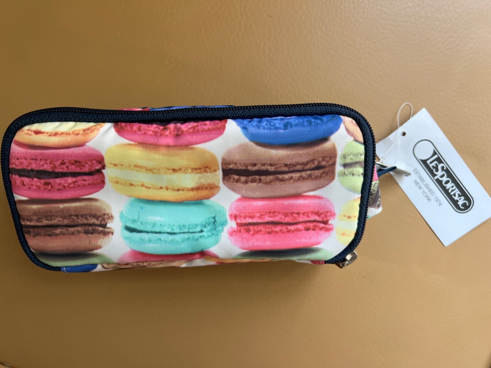 LeSportSac Kevyn Cosmetic Case Makeup Bag Macaroons NWT macaron eBay