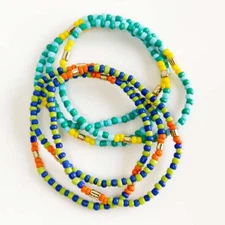 6pcs Roxanne Assoulin Beads Stackable Stretch Bracelet Chic Women Beach Jewelry