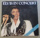 Elvis Presley Elvis In Concert Vintage 1977 Gatefold Double LP Vinyl Album G/G