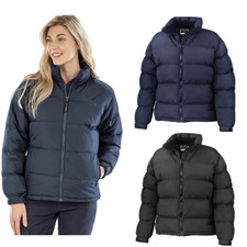 Result Urban Outdoor Women's Holkham Down-feel Jacket R181f - Ladies Warm Coat