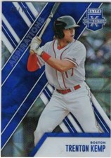 2017 Panini Elite Extra Edition Aspirations Blue /75 #101 Trenton Kemp Red Sox