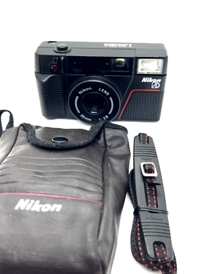 Nikon L35 AD2 Pikaichi Point & Shoot 35mm F2.8 Film Camera From