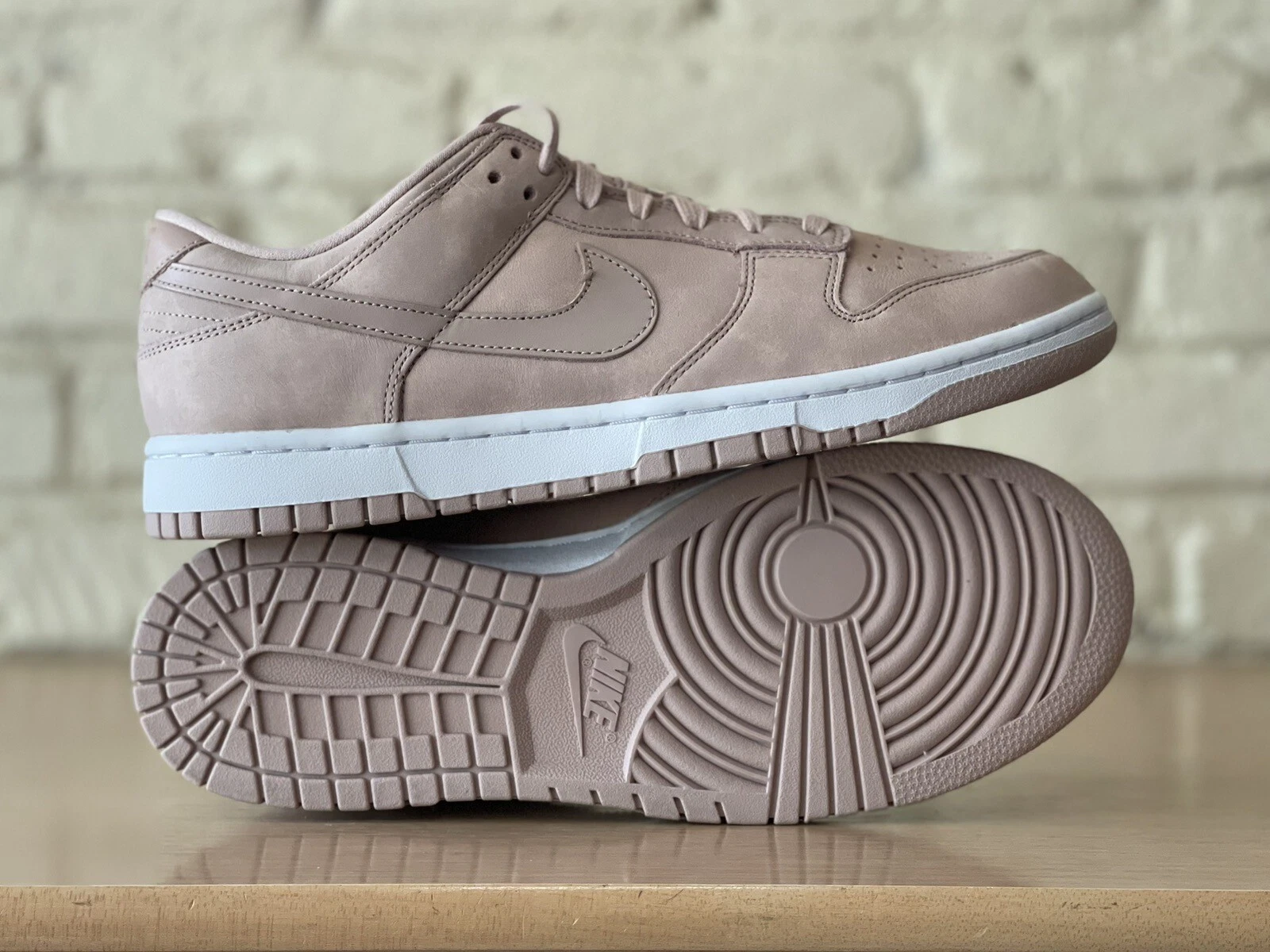 Scarpe Nike Dunk Low Premium rosa Oxford rosa morbido DV7415 600 da donna taglia 11 9 5 M