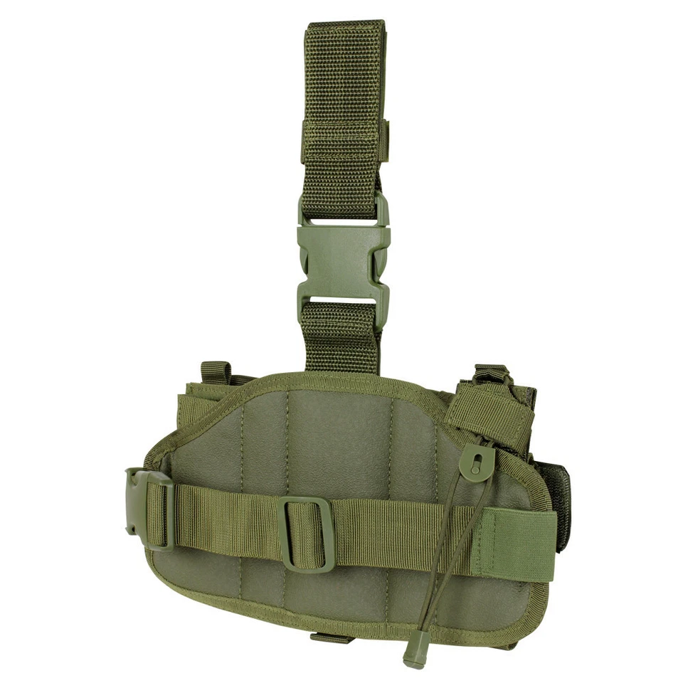 Plataforma utilitaria Condor Tactical Modular Nylon Airsoft Drop Leg MOLLE con bolsas MA25 Foto 3 de 3