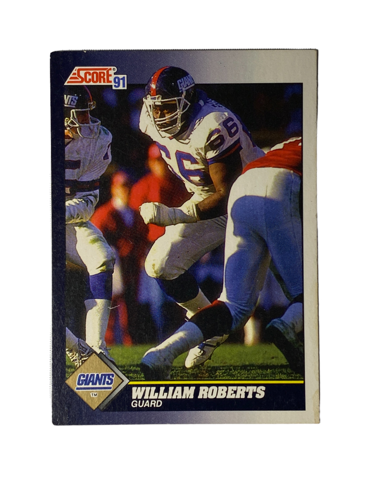 1991 Score William Roberts #506