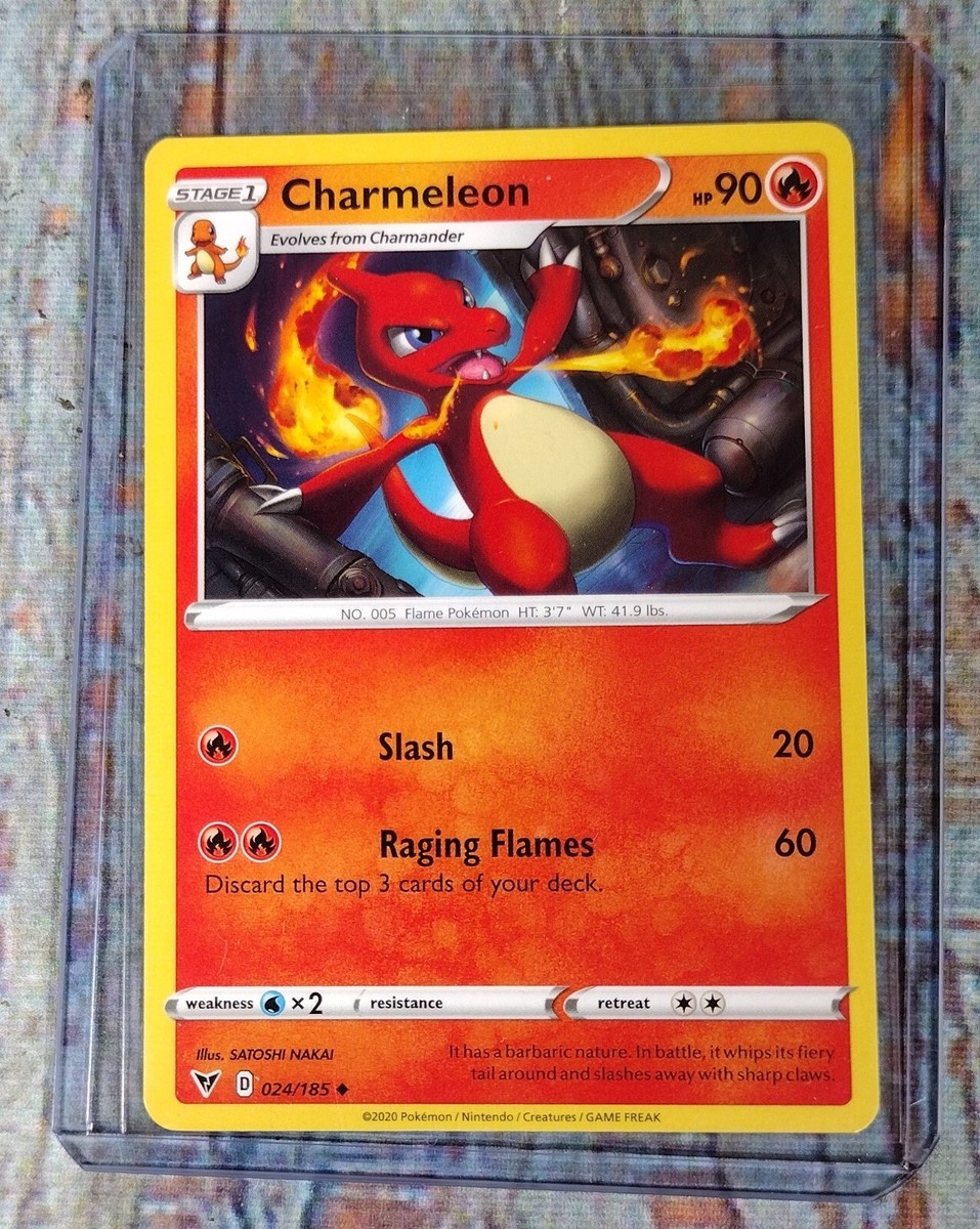 Charmeleon Stage 1 Pokemon Card Vivid Voltage 024/185 Uncommon