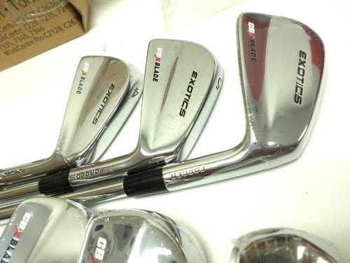 Tour Edge Exotics CBX Blade Iron Set 4-PW (7 clubs) Elevate 95 VSS Stiff - Picture 3 of 8