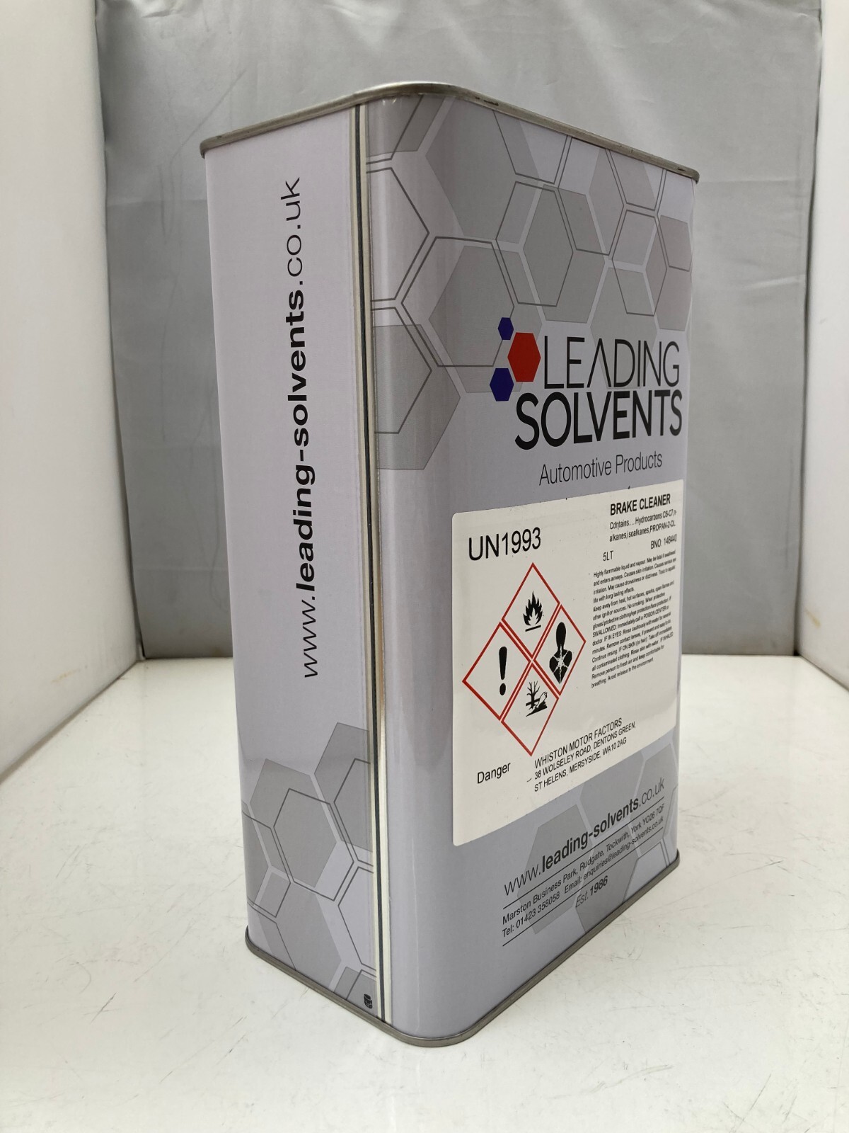 Brake and Clutch Cleaner Parts Degreaser 5L 5 Litre and Spray Bottle