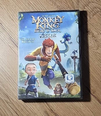 Monkey King Hero Is Back DVD 2015 Animated NEW Sealed Jackie Chan