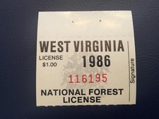 ICOLLECTZONE  US West Virginia 1986 National Park Stamp VF NH