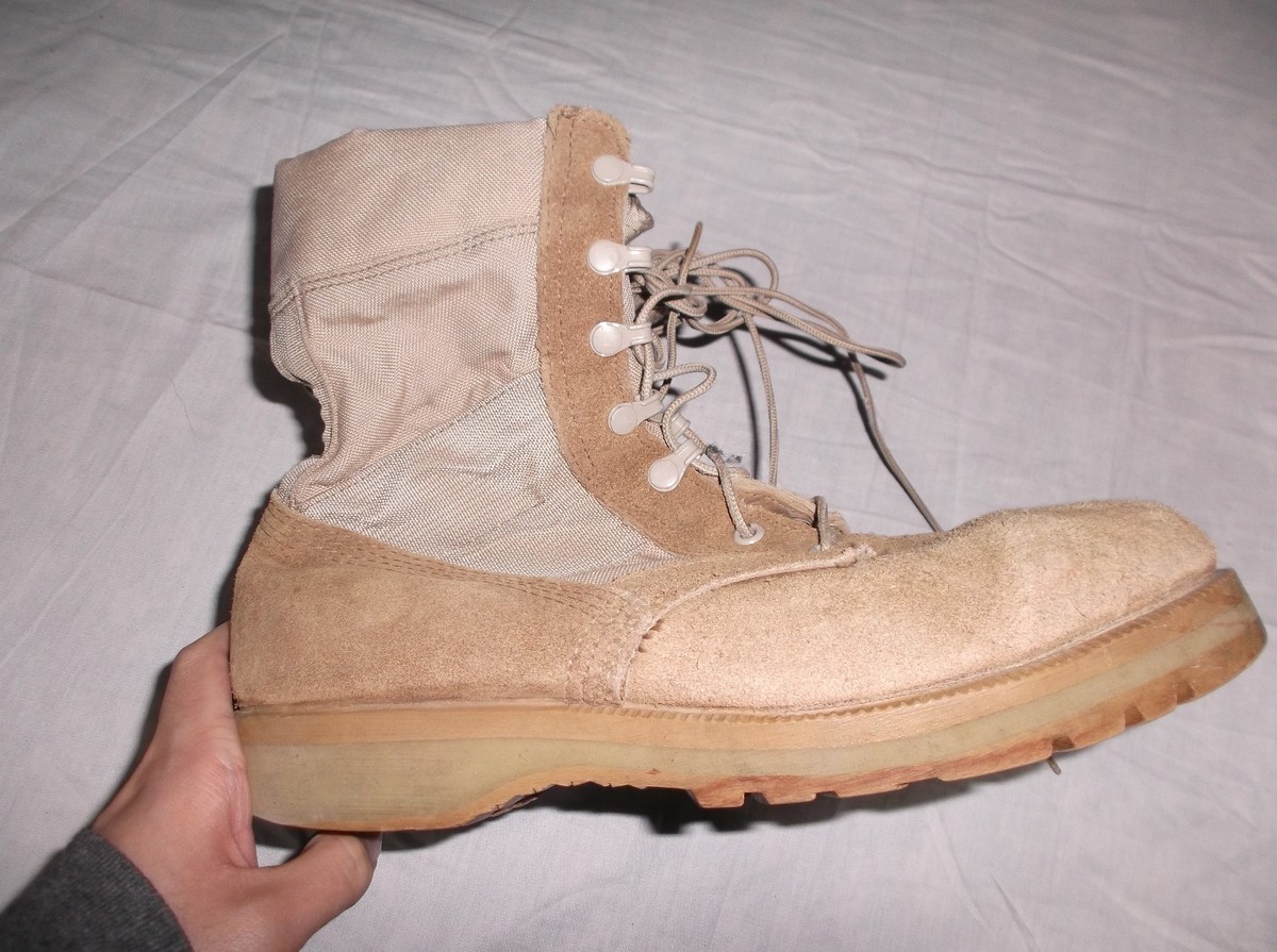 Altama Hot Weather Vented Tan Combat Boots Vibram Soles Tan 