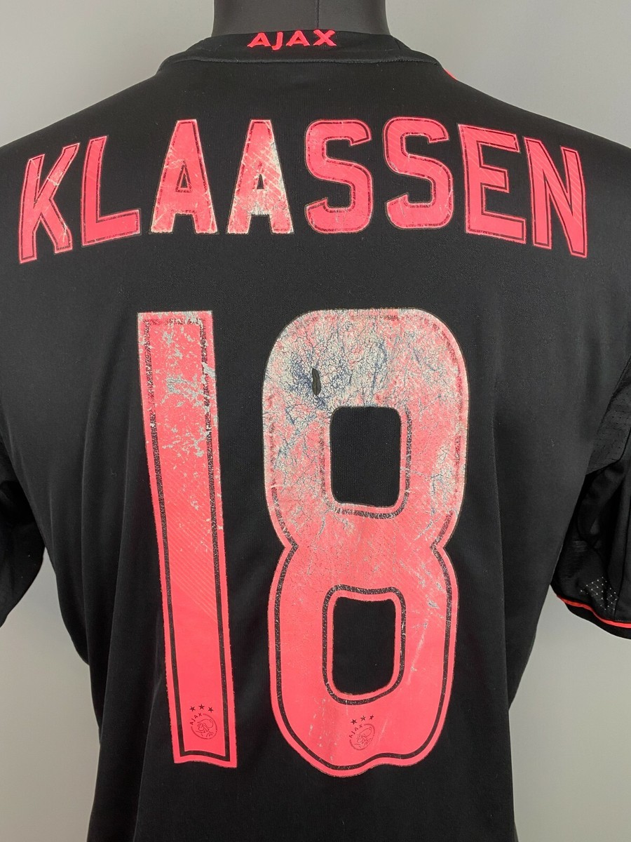 AJAX 2013 2014 KLAASSEN AWAY SHIRT FOOTBALL SOCCER JERSEY ADIDAS