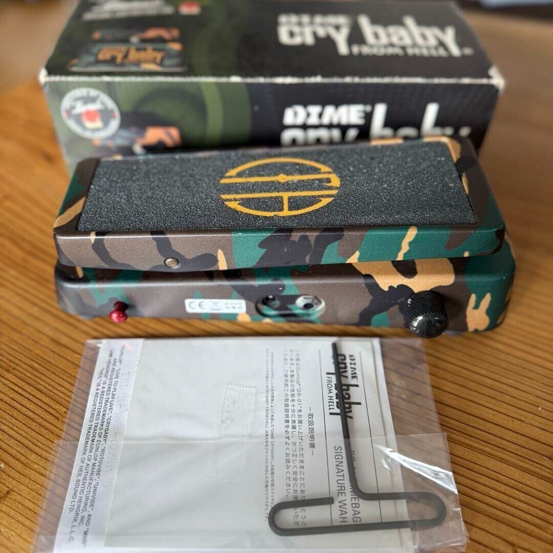 Jim Dunlop DB-01 Dime Cry Baby From Hell Wah Pedal Dimebag Jim Dunlop DB-01 Dime Cry Baby From Hell Wah Pedal Dimebag