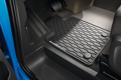 Original VW T7 Multivan Fußmatten Gummi Allwettermatten vorn 