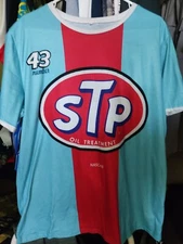 STP oil treatment automotive novelty racing pit stop xl preowned shirt
