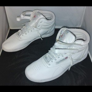 Reebok Freestyle High 2431 White Size 10 80s Retro (2022)