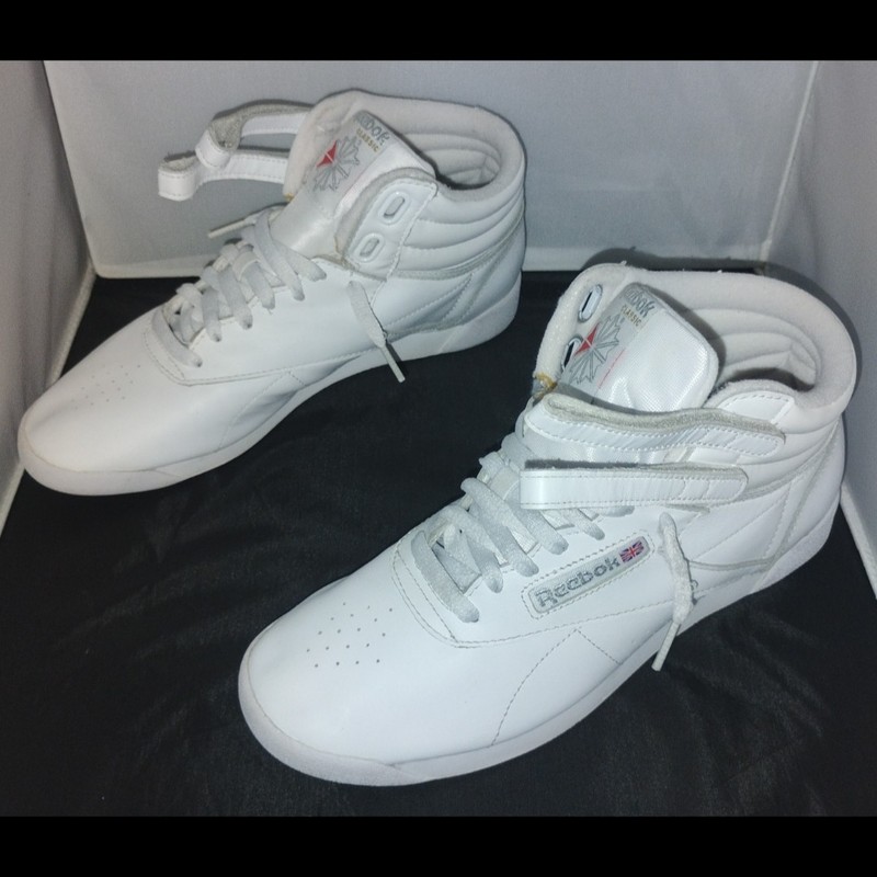 Reebok Freestyle High 2431 White Size 10 80s Retro (2022)