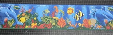 Tropical Fish Wallpaper Border Sea Life Ocean Beach House Wall Decor YK9432B
