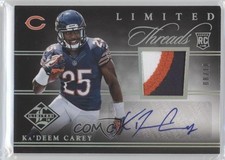 2014 Panini Limited Threads Rookie Prime 8/10 Ka'Deem Carey #6 Auto 0f8