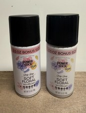 Power Stick For Her -3.5oz Body Spray -Soft Floral-New Lot Of 2