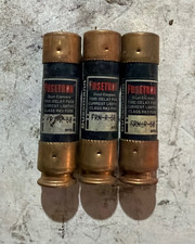 Fusetron FRN-R-60 60Amp Fuse - Time Delay Current Limiting RK5 250V Lot of 3 