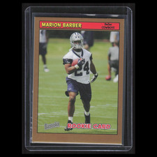Marion Barber Rookie #191 2005 Bazooka Dallas Cowboys Football Card NFL NM. rookie card picture