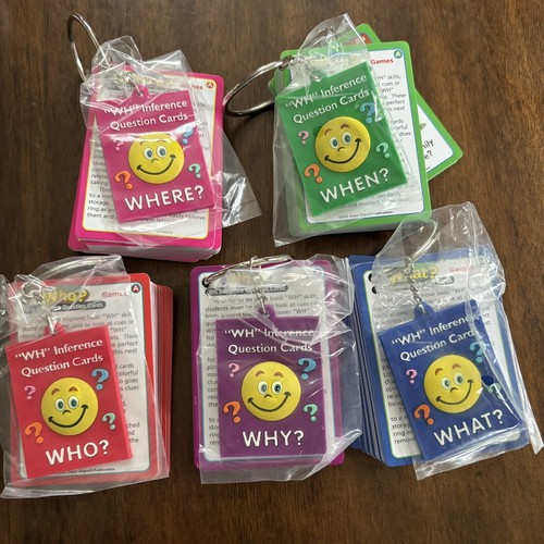 Super Duper Publications WH Inference Question Cards Speech Special Ed Teacher