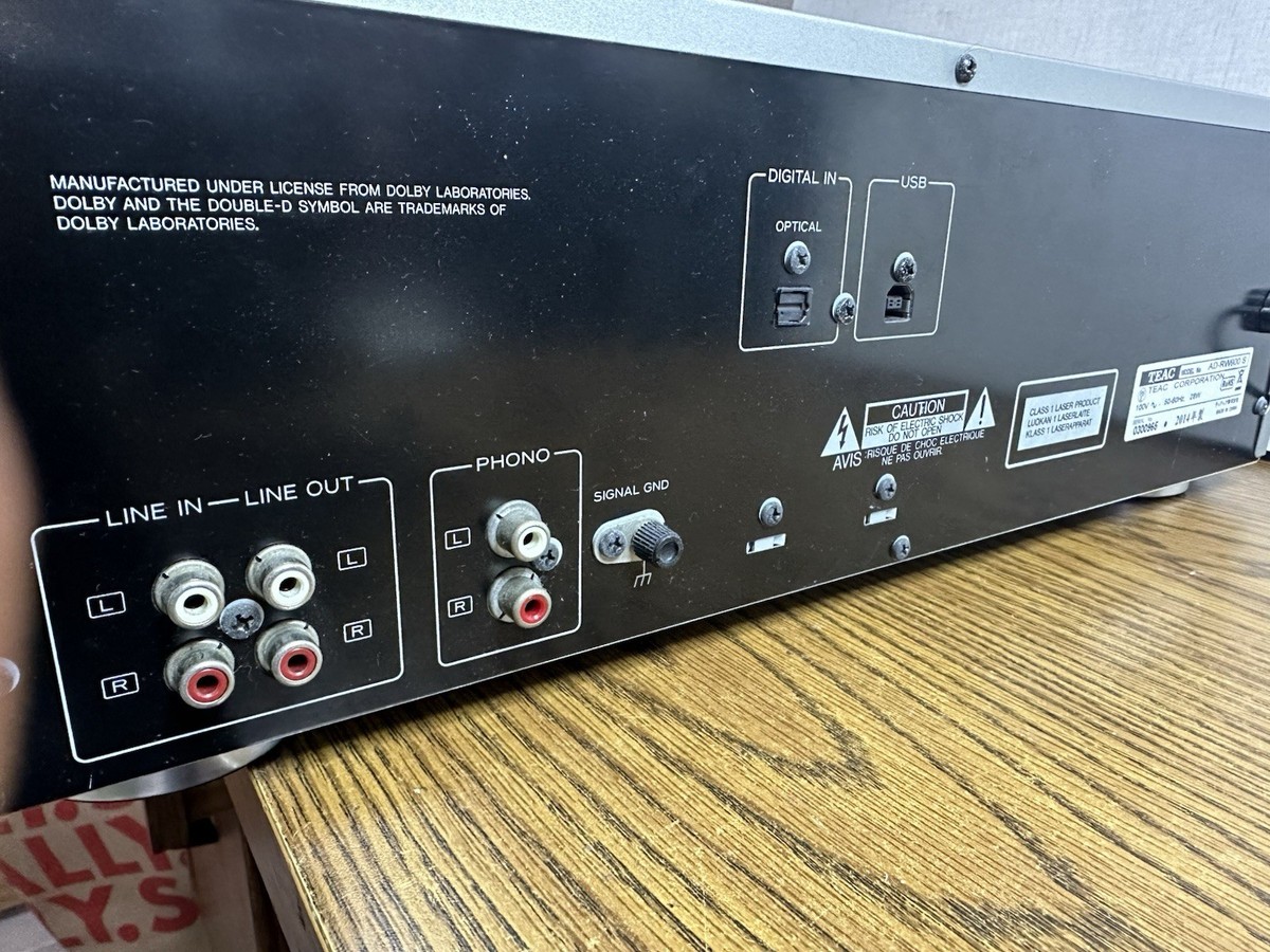Buy TEAC AD-RW900 CD Recorder With Cassette Deck and USB Port