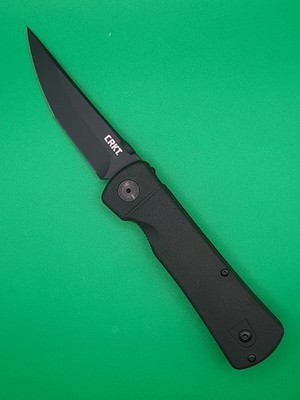 CRKT Hissatsu 2903 Blackout Folding Flipper Knife 2903 - New In Box