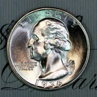* 1936-S * PRISTINE+ GEM BU MS WASHINGTON QUARTER * FROM ORIGINAL COLLECTION