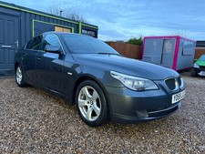 bmw 520d automatic top spec 2 keys 3 owners fsh alloys leather e60 lci facelift