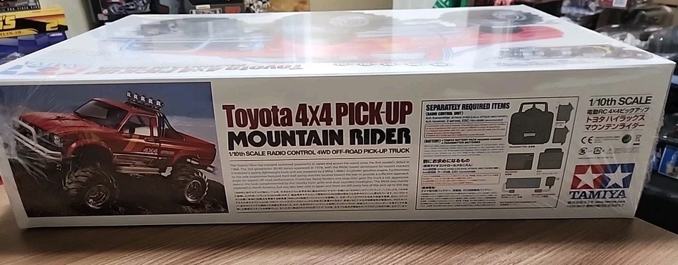 Tamiya Toyota 4×4 Pick-Up Mountain Rider 1/10 R/C 4WD Off-Road New And Sealed - Image 3 of 4