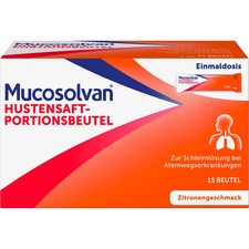 MUCOSOLVAN Hustensaft-Portionsbeutel 30 mg/5 ml 75 ml PZN19270239