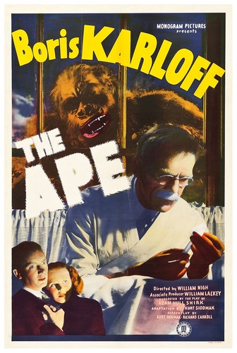The Ape 1940 - USA - v1 - Classic Movie Poster Ebay - Bild 1 von 7