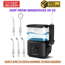 Water Flosser Oral Irrigator for Teeth: Electric Countertop for Dental Health...