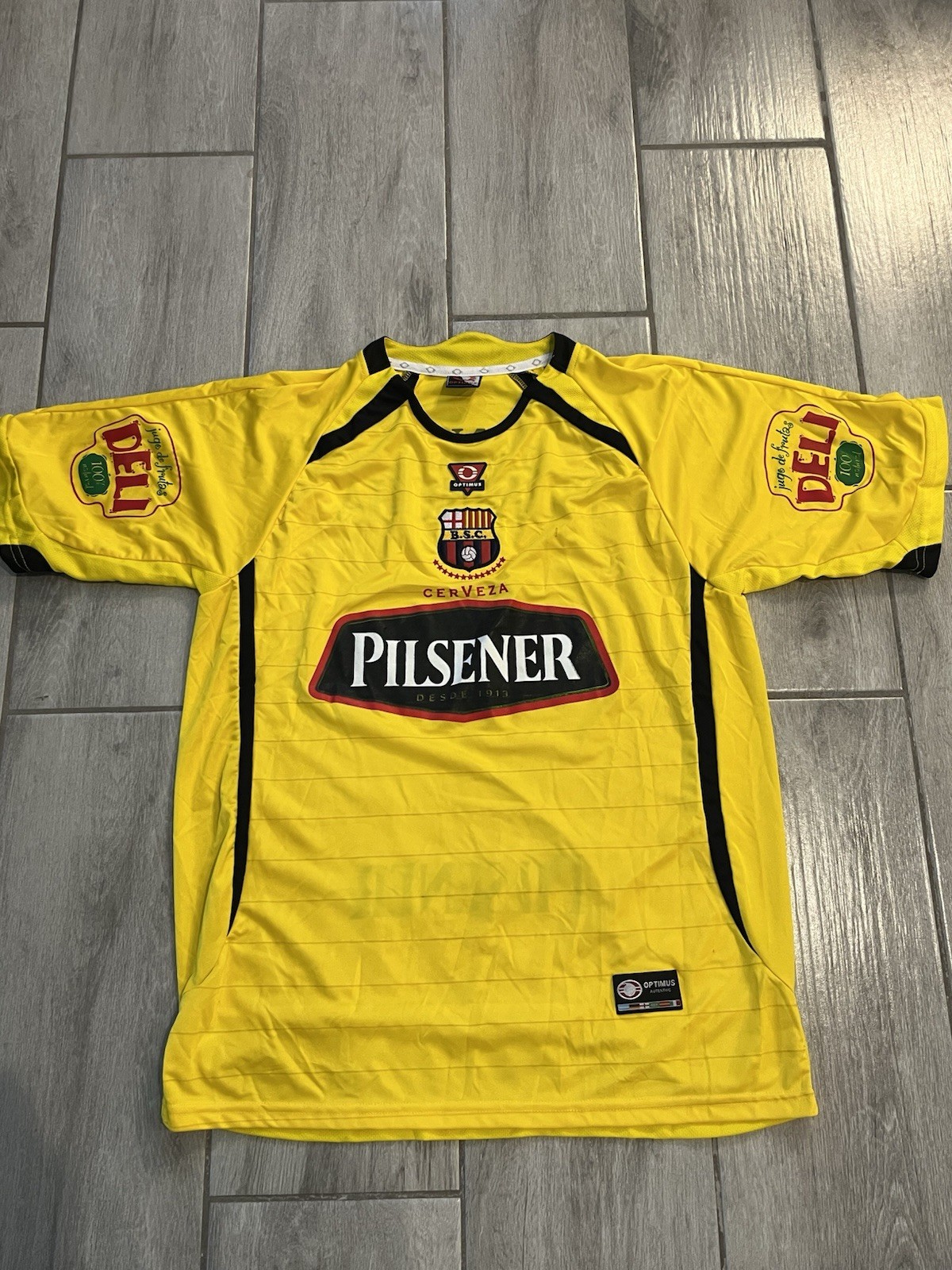 Vintage Barcelona Sporting Club 2008 Authentic Jersey Men’s Size XL Optimums