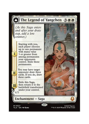 MTG TLA The Legend of Yangchen // Avatar Yangchen 27 Regular