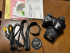 Fujifilm FinePix S6000fd Digital Camera 28-300mm Black Tested Condition