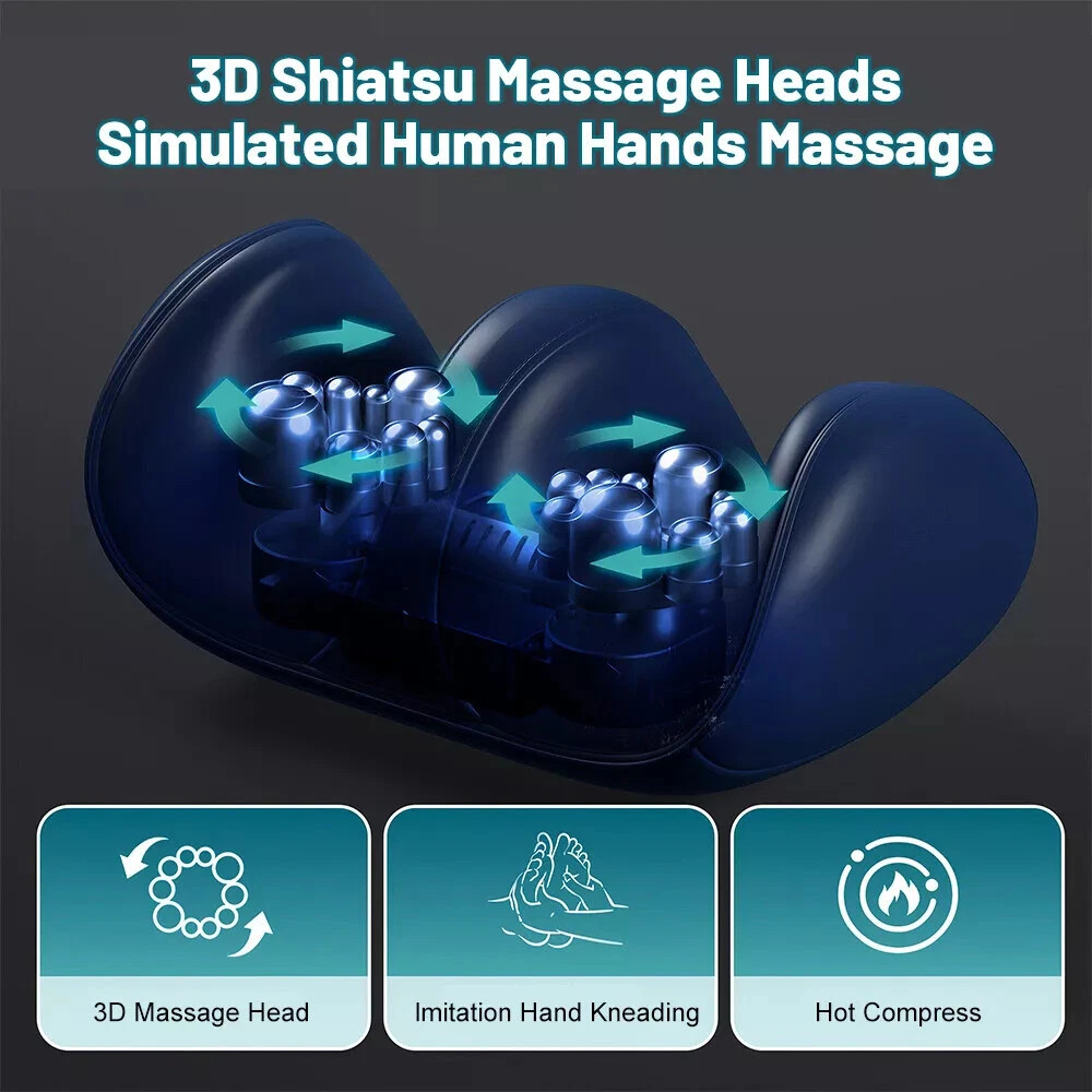 Foot Massager Machine with Heat Deep Tissue Massager For Foot And Calf Massage
