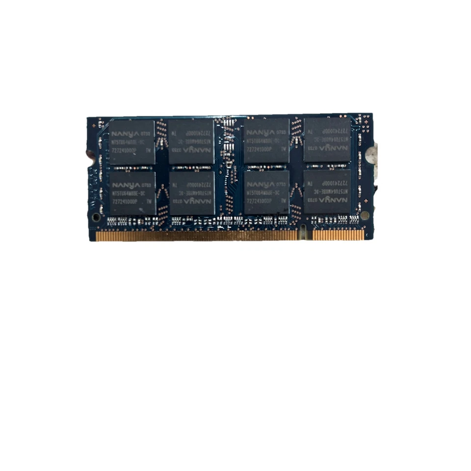 Nanya 1GB PC2-5300S DDR2-667MHz So-Dimm Laptop Memory NT1GT64U8HB0BN-3C - Image 2 of 2